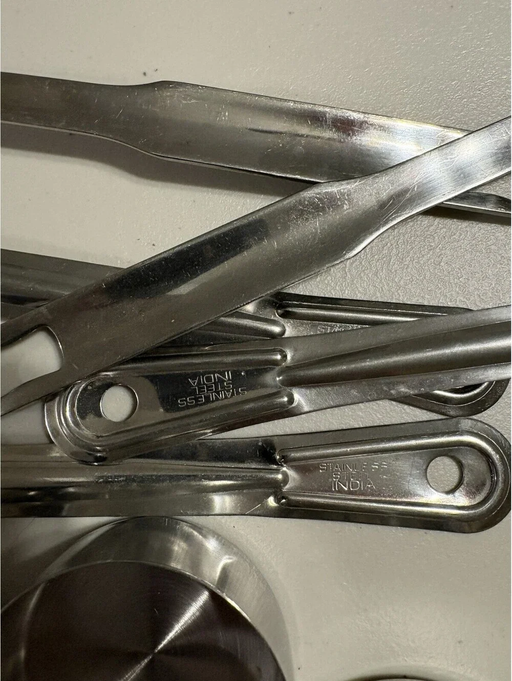 Kitchen Utensils, Lot Of 18 pcs, SS, Whisk, Peeler,  Scoop, Tongs, Cups, Spoons